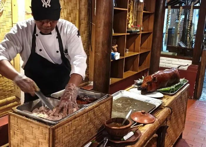 Puri Lumbung Restaurant & Tatil parkı Munduk